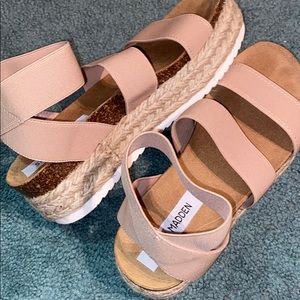 Steve Madden Kimmie. Blush size 5. Worn twice!